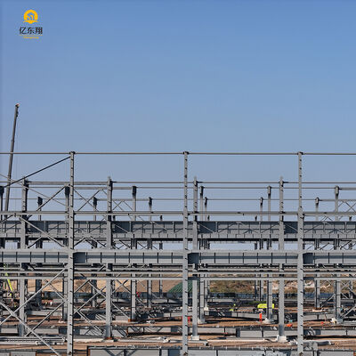 Flexible Light Steel Frame Building Construction Galvanized Low Maintenance