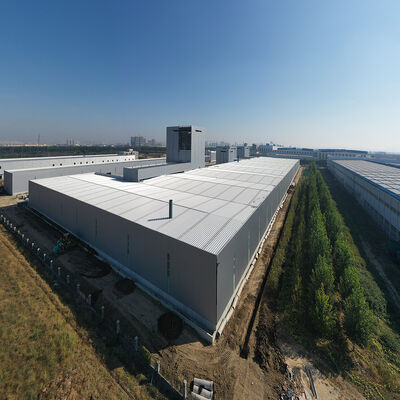 Large Span Prefabricated Metal Storage Buildings Steel Structure Storage Warehouse
