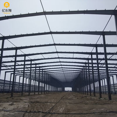 Q355 Q235 Steel Aircraft Hangar with Aluminum Alloy Window 50-70 Years Life
