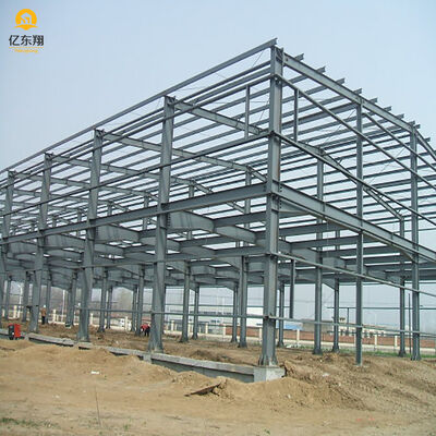 Steel Frame Building Construction 50-70 Years Life Modern Design