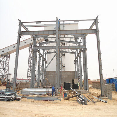 Customizable Fabricated Steel Building With Hot Dip Galvanised Or Painted Finish And Bending Processing