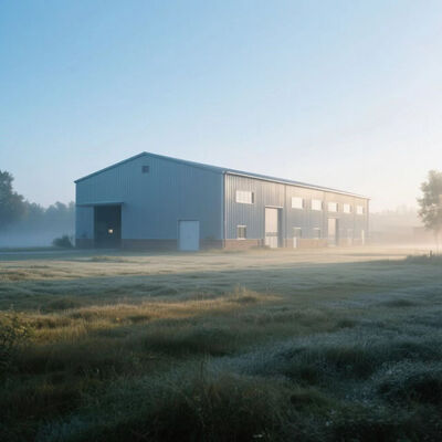 Pre-engineered Steel Structure Warehouse Q355B Q235B Frame