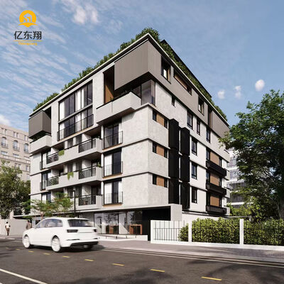 High Load Bearing Corrosion Resistant Earthquake Resistant Steel Frame Building for Industrial and Commercial Use