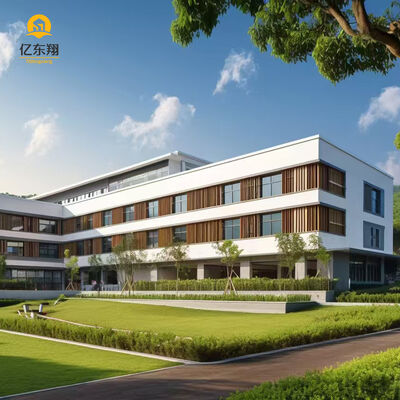 Fire Retardant Q235B Q345B Steel Grade Prefabricated Steel Warehouse with Customized Design