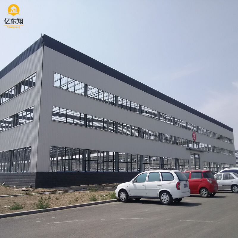 Q235 Q345B Steel Structure Workshop Building With Galvanized Purlin ...