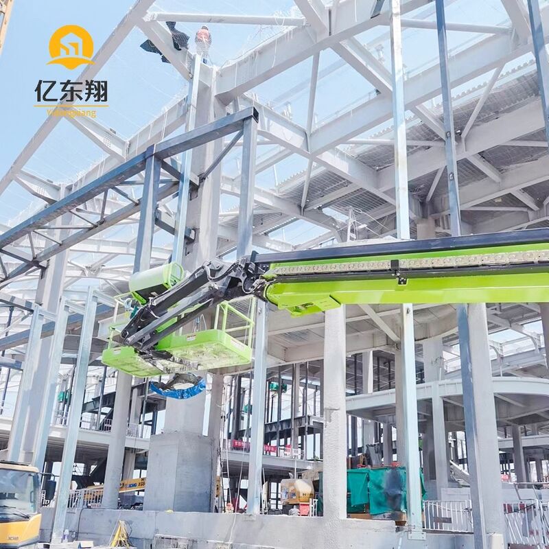 Welded Or Bolted Connection Prefab Steel Structure Warehouse With Large ...