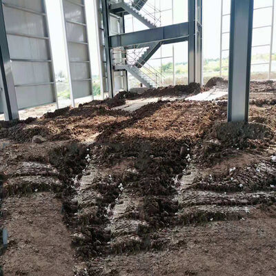 Galvanized Sheet Space Frame Steel Structure Multi Story Metal Building Workshop