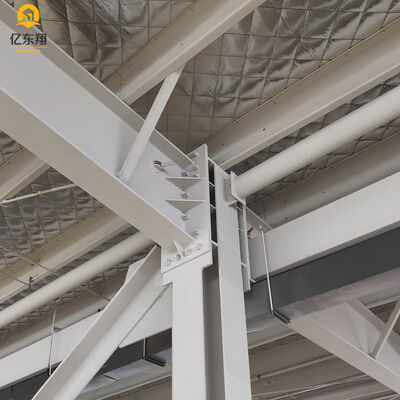 Large Span Steel Frame Building 30m+ with Q355/Q235 Frame