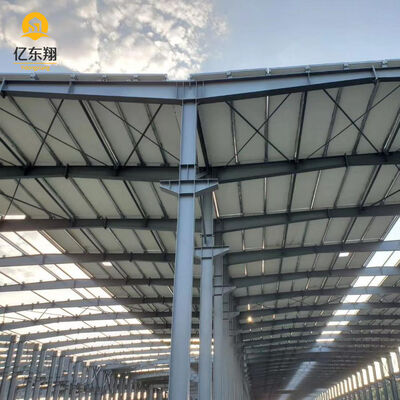 Custom Steel Structure Hangar 1550㎡ with H Section Beams
