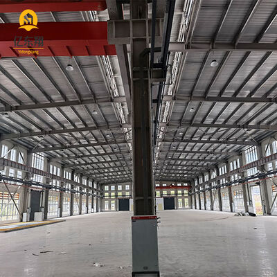 PKPM Drawing Steel Structure Building With Welded H Steel Column And Hot Rolled H Beam Material Selection