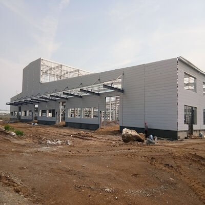 Modern Steel Structure Building with 50-70 Year Lifespan