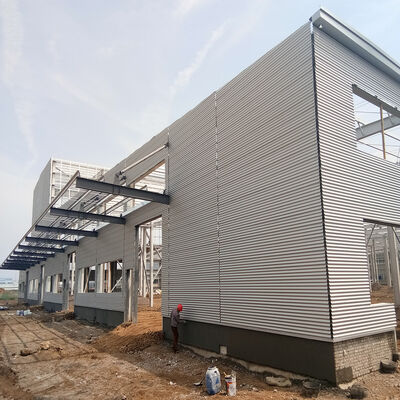 Pre Engineered Steel Structure Warehouse with Q355/Q235B Frame