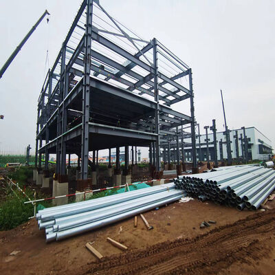Q355 Q235 Prefabricated Multi Storey Steel Building Apartment