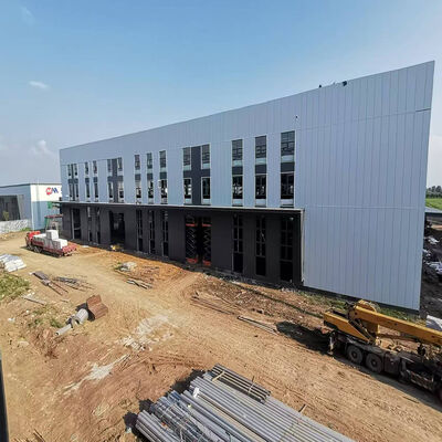 Modular Steel Structure Building Prefabricated With Cutting Processing Service