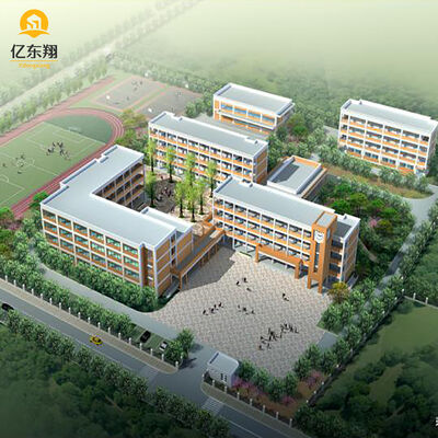 Modern Steel Commercial Building Fast Installation for Office Warehouse