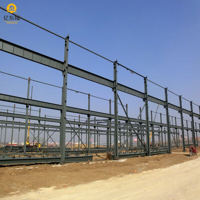 Prefabricated Q355 Q235 Light Steel Aircraft Hangar Buildings 200mm - 1200mm Height