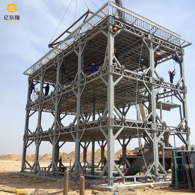 Large Span Prefab Metal Structures Construction Steel Prefabricated Warehouse Building