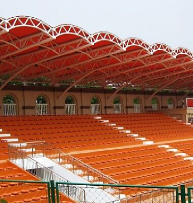 Custom Steel Structure Hangar 1550㎡ with H Section Beams