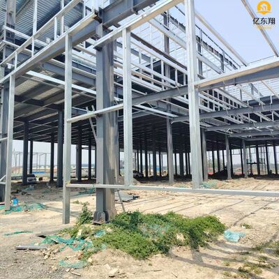 Customizable Steel Frame Building 35-65m² Corrosion Resistant
