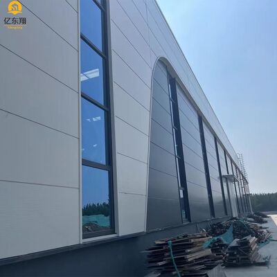 Strong Prefabricated Steel Structure Building Steel Sheet or Sandwich Panels Ideal Wall