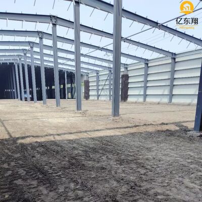 Aluminum Alloy Windows Prefabricated Steel Structure Building With Modern Design And Eco-friendly Sustainability