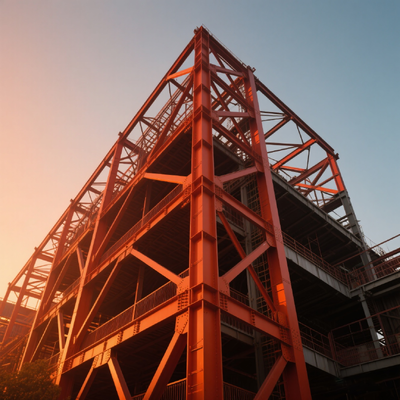 ISO Steel Structure Workshop EPS Panel Prefabricated Steel Structure H Shaped