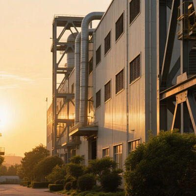 ISO Insulated Steel Frame Buildings Hot Rolled Steel Sustainable Recyclable