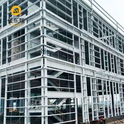 Custom Steel Truss Roof Warehouse Q235B Q355B Prefabricated Structure