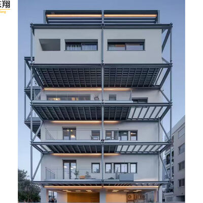 High Strength Q355B Q235B Prefabricated Steel Structure with Lightweight Construction and Large Span Customized