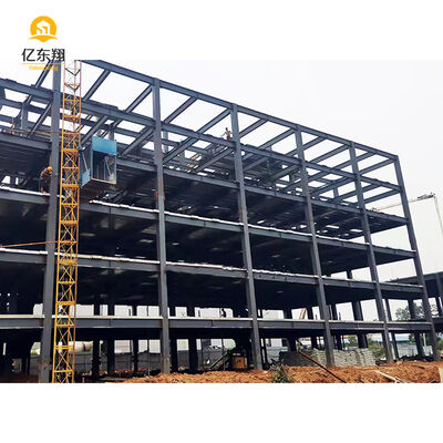 High Strength Q355B Q235B Prefabricated Steel Structure with Lightweight Construction and Large Span Customized