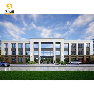 Q355B Q235B Prefabricated Steel Frame Building with 50 Years Lifespan and Easy Assembly for Warehouse Workshop