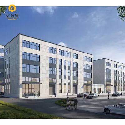 Q355B Q235B Prefabricated Steel Frame Building with 50 Years Lifespan and Easy Assembly for Warehouse Workshop