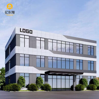 High Adhesion Color Layers Customizable Corrosion Resistant Steel Structure Building Multi Storey Office Buildings