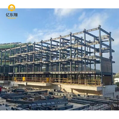 Fire Retardant Q235B Q345B Steel Grade Prefabricated Steel Warehouse with Customized Design