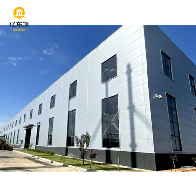  Prefabricated steel structure frame construction with insulation warehouse