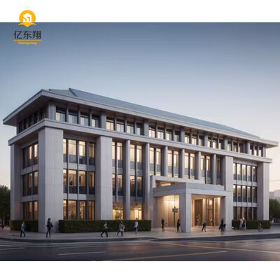 Fireproof Corrosion Resistant Prefab Steel Structure Building with 50+ Years Lifespan for Industrial Warehouse