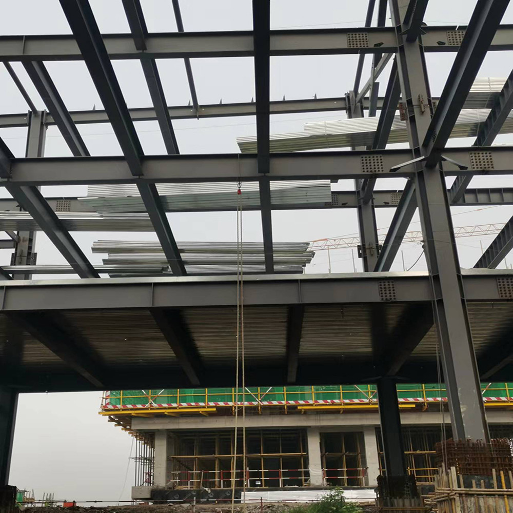 Welded H Steel Column Steel Structure Shop Welded Hot Rolled H Beam