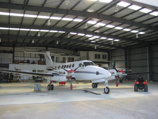 1248sqm Steel Prefabricated Aircraft Hangars Building Q235B Q345B 36m Span