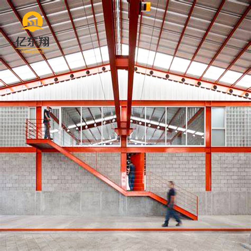 Slipboxes Pit Prefabricated Steel Structure Workshop Warehouse with Galvanized Frame