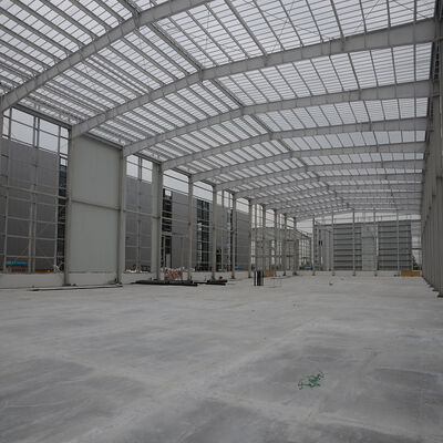 Large Span Steel Structure Shed High Strength Steel Structure Greenhouse