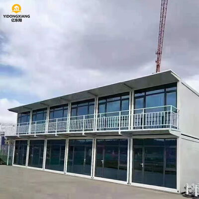 20ft Prefabricated Container House with Q235B Galvanized Steel Frame
