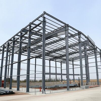 High Intensity Steel Building with Square Tube Column