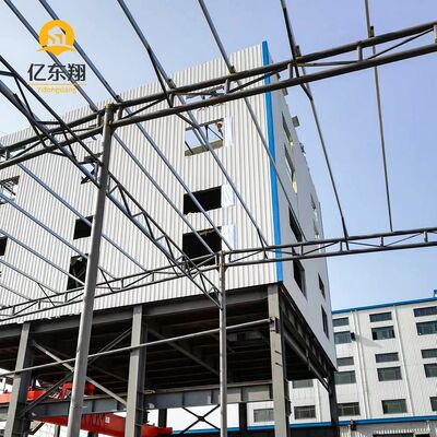 Modular Prefabricated Steel Buildings With Steel Frame And Sandwich Panel