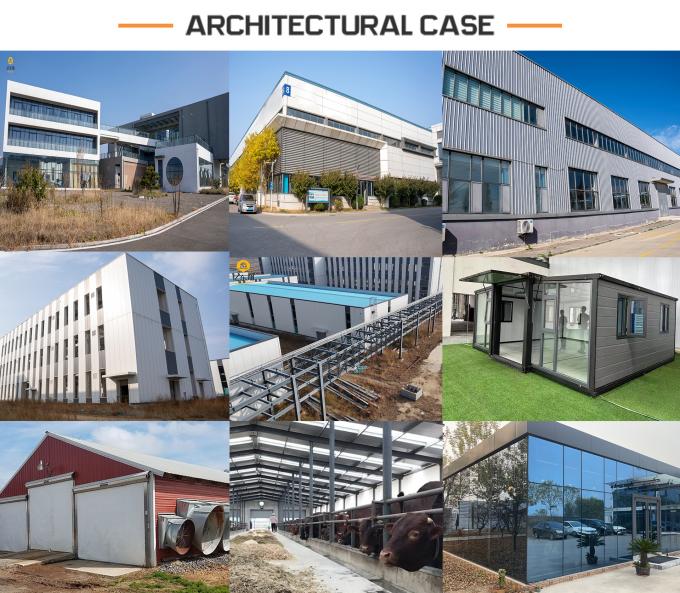 Arrayed Structures Buildings Large Span Prefab Metal Structures Construction Steel Prefabricated ...