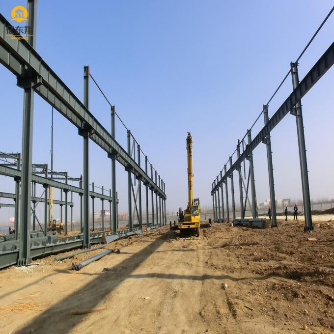Bolts Connection Steel Structure Warehouse Prefabricated Metal ...
